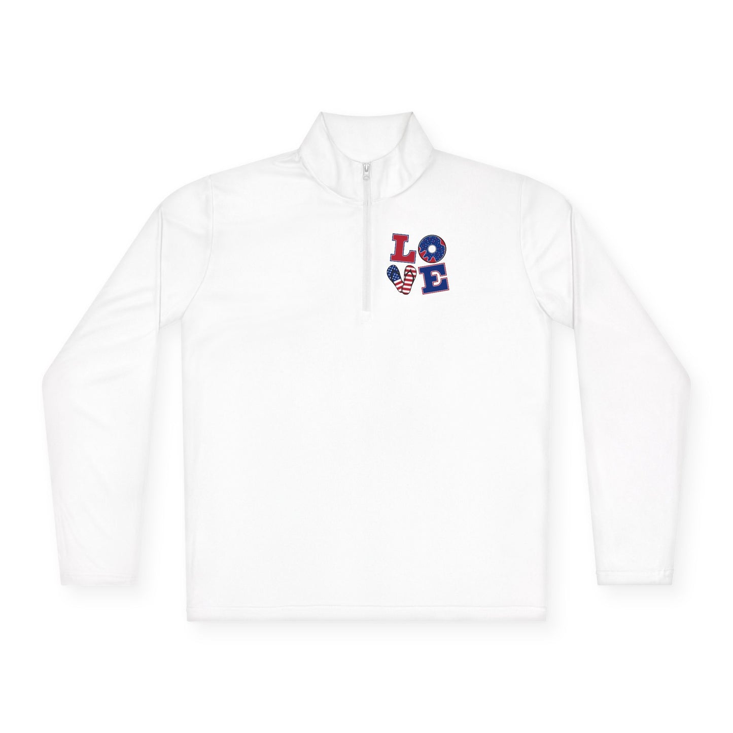 Unisex Quarter-Zip Pullover