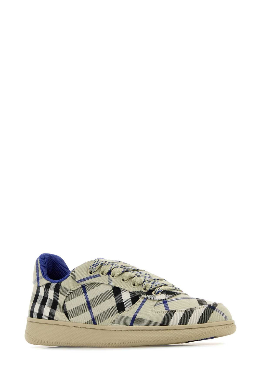 Burberry Women Embroidered Canvas Terrace Sneakers