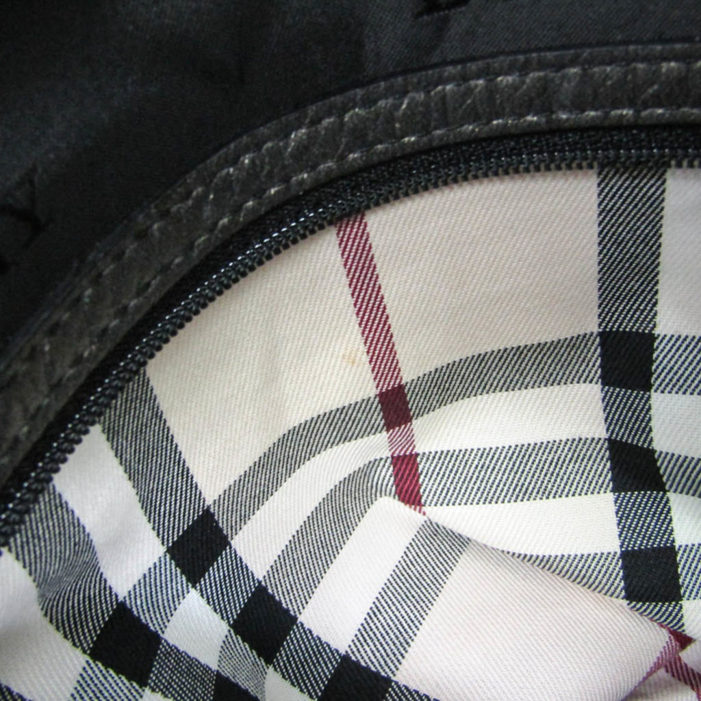 Burberry · Nylon & Leather Tote