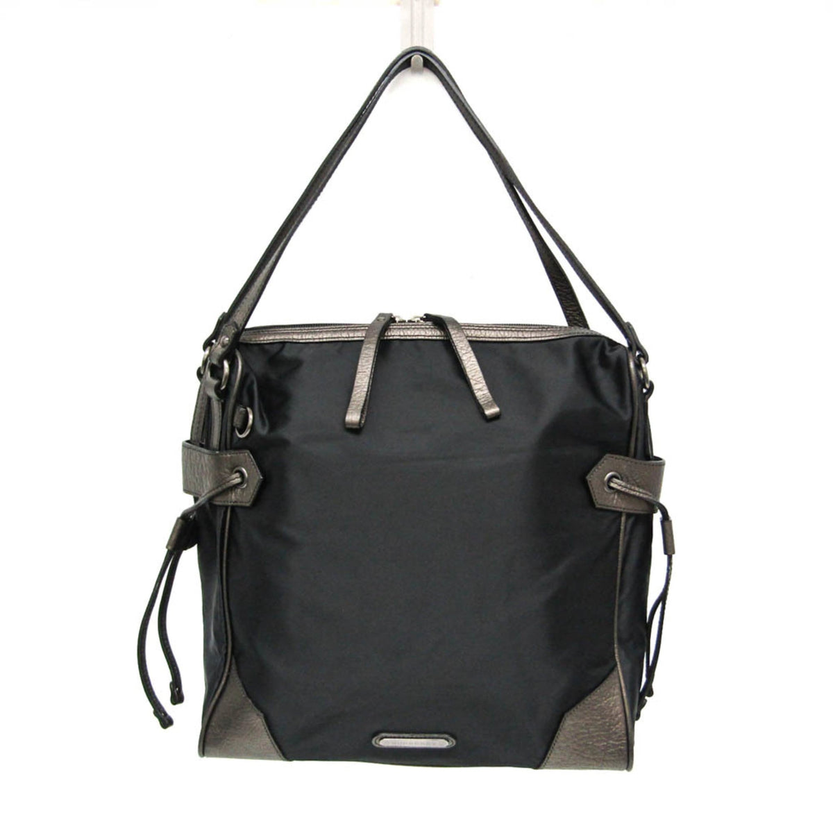 Burberry · Nylon & Leather Tote