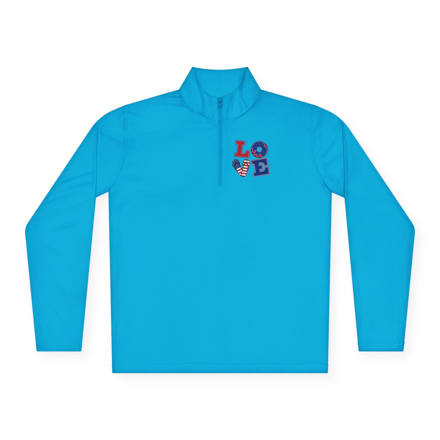 Unisex Quarter-Zip Pullover