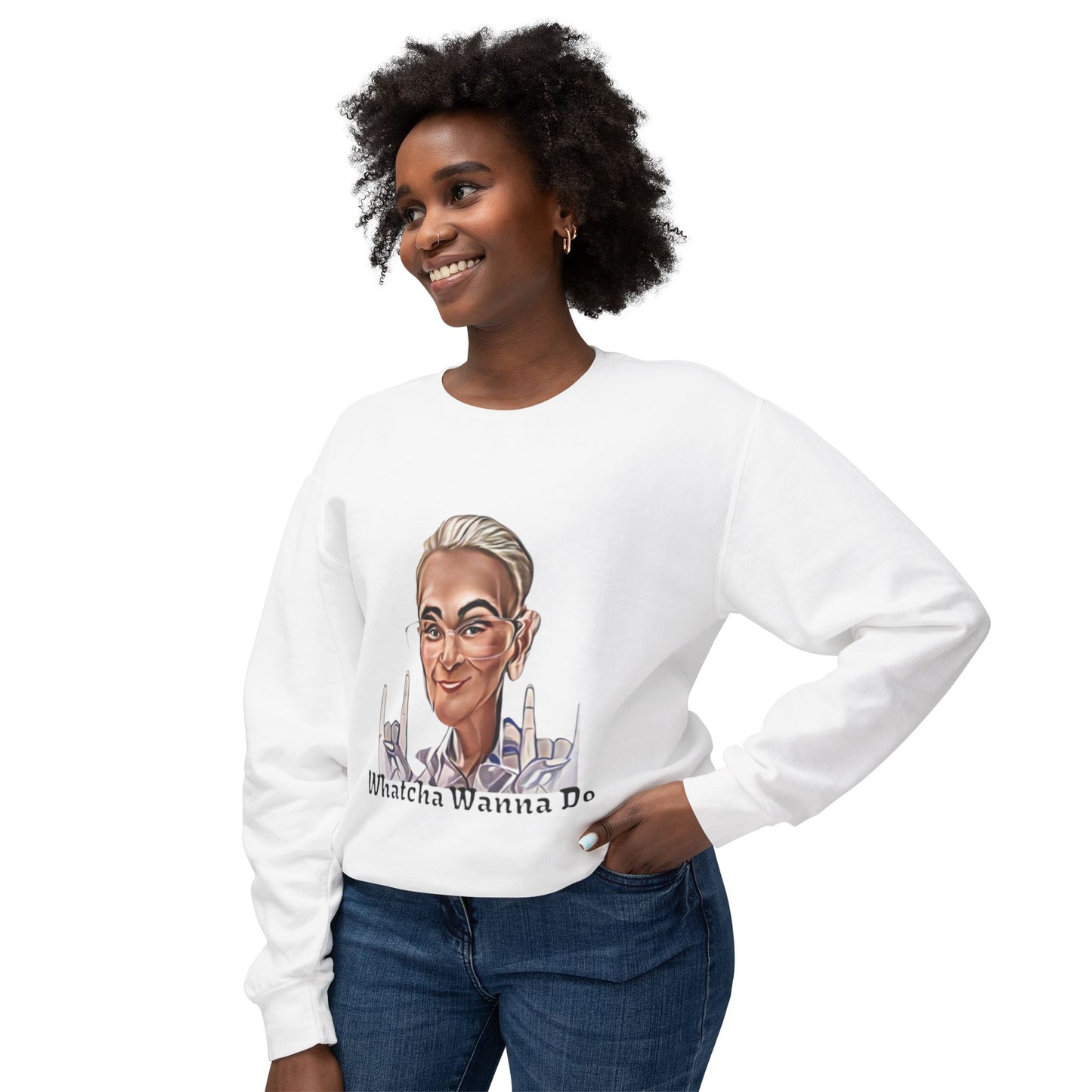 Unisex Lightweight Crewneck Sweatshirt