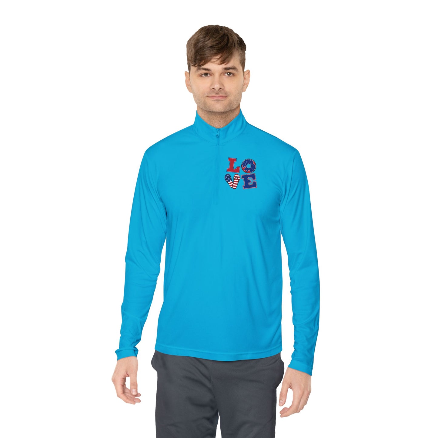 Unisex Quarter-Zip Pullover