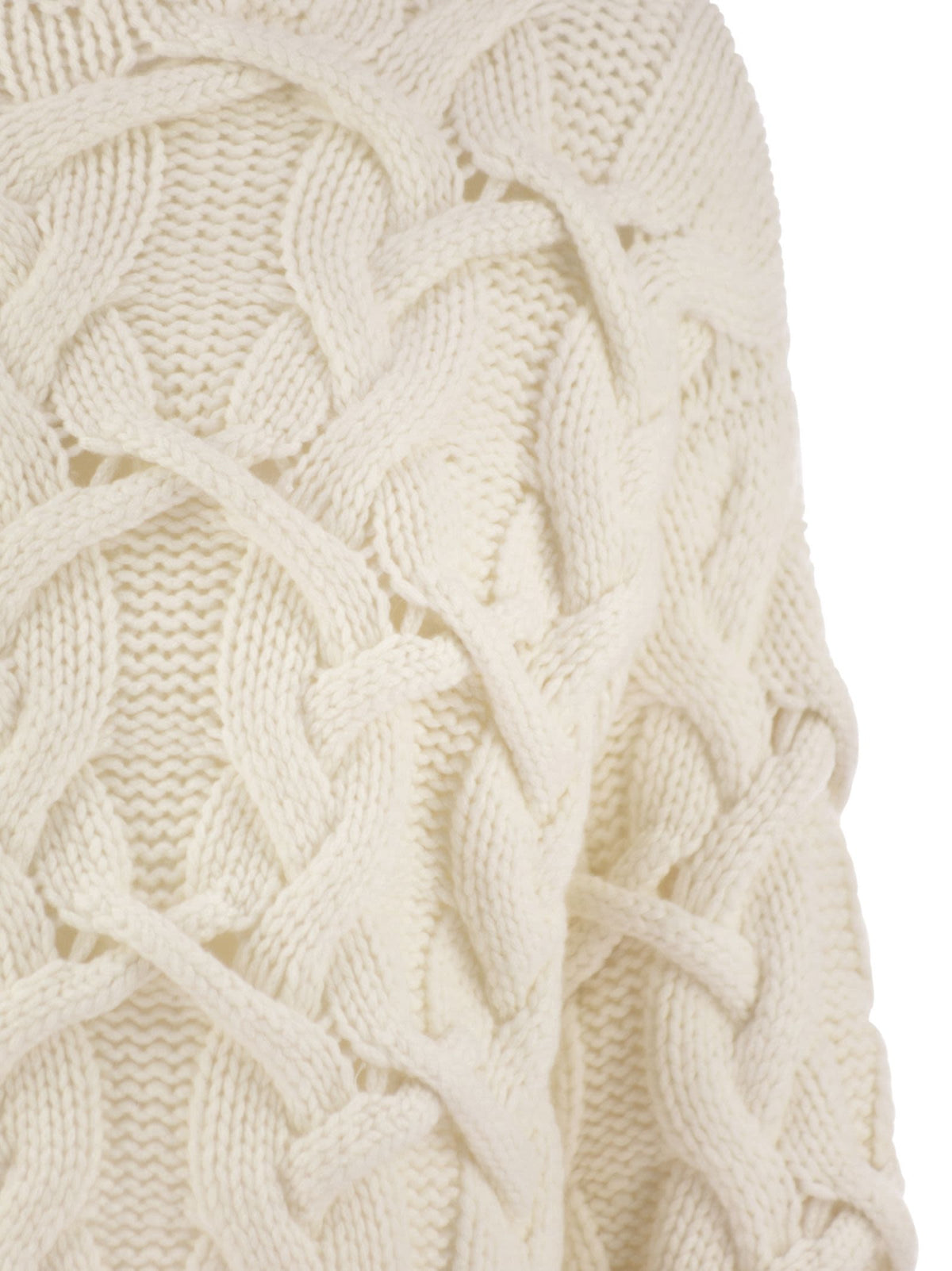 Brunello Cucinelli Women Braided High-Necked Cashmere Sweater