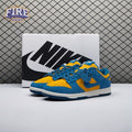 Nike Dunk Low SE Panda-Monium Court Blue Yellow Ochre Suede IH7648-700 Unisex