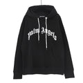 Palm Angels Logo-Print Sweatshirt Black/White
