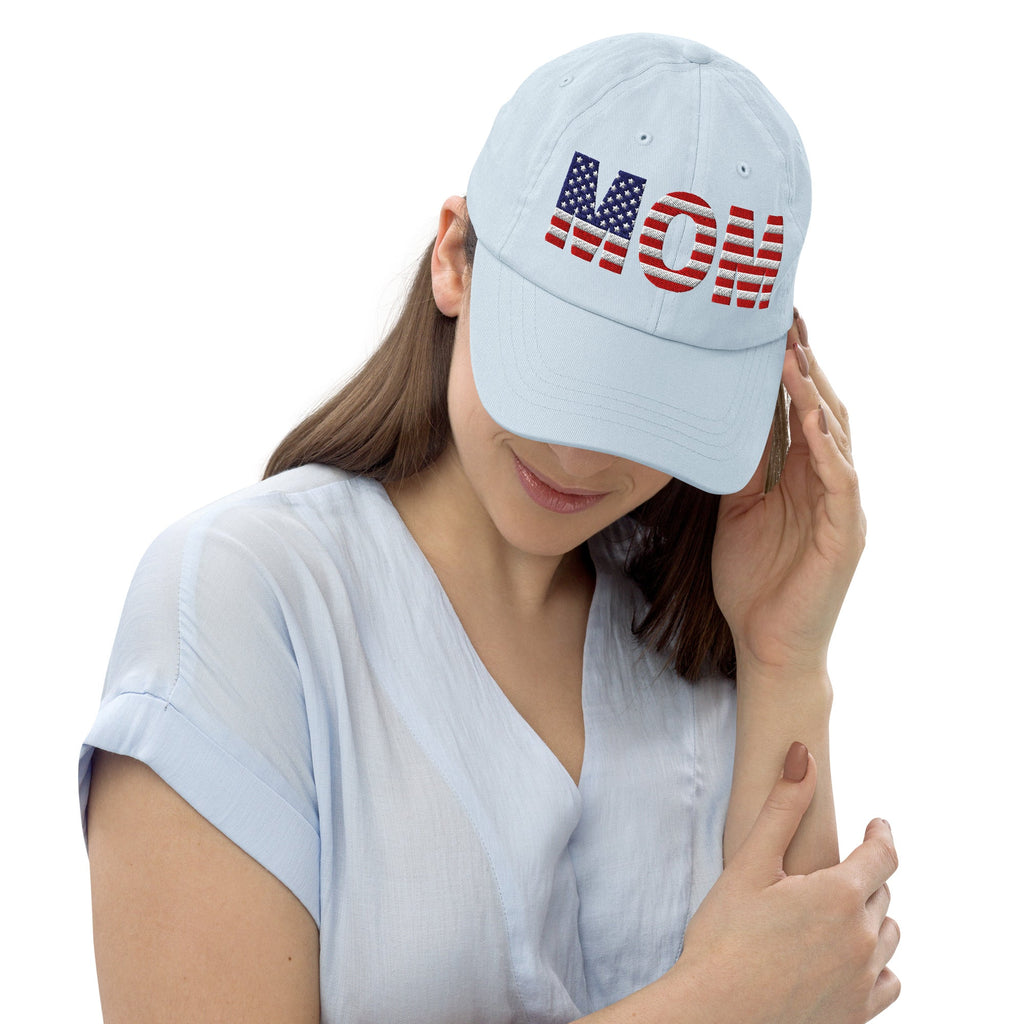 Mom USA - Pastel baseball hat