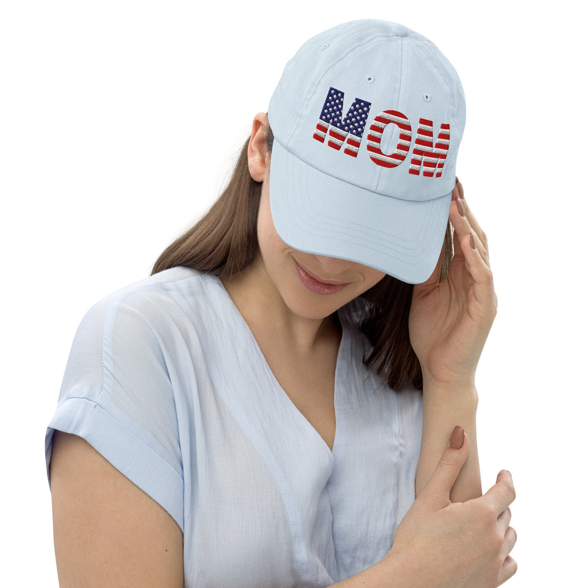 Mom USA - Pastel baseball hat
