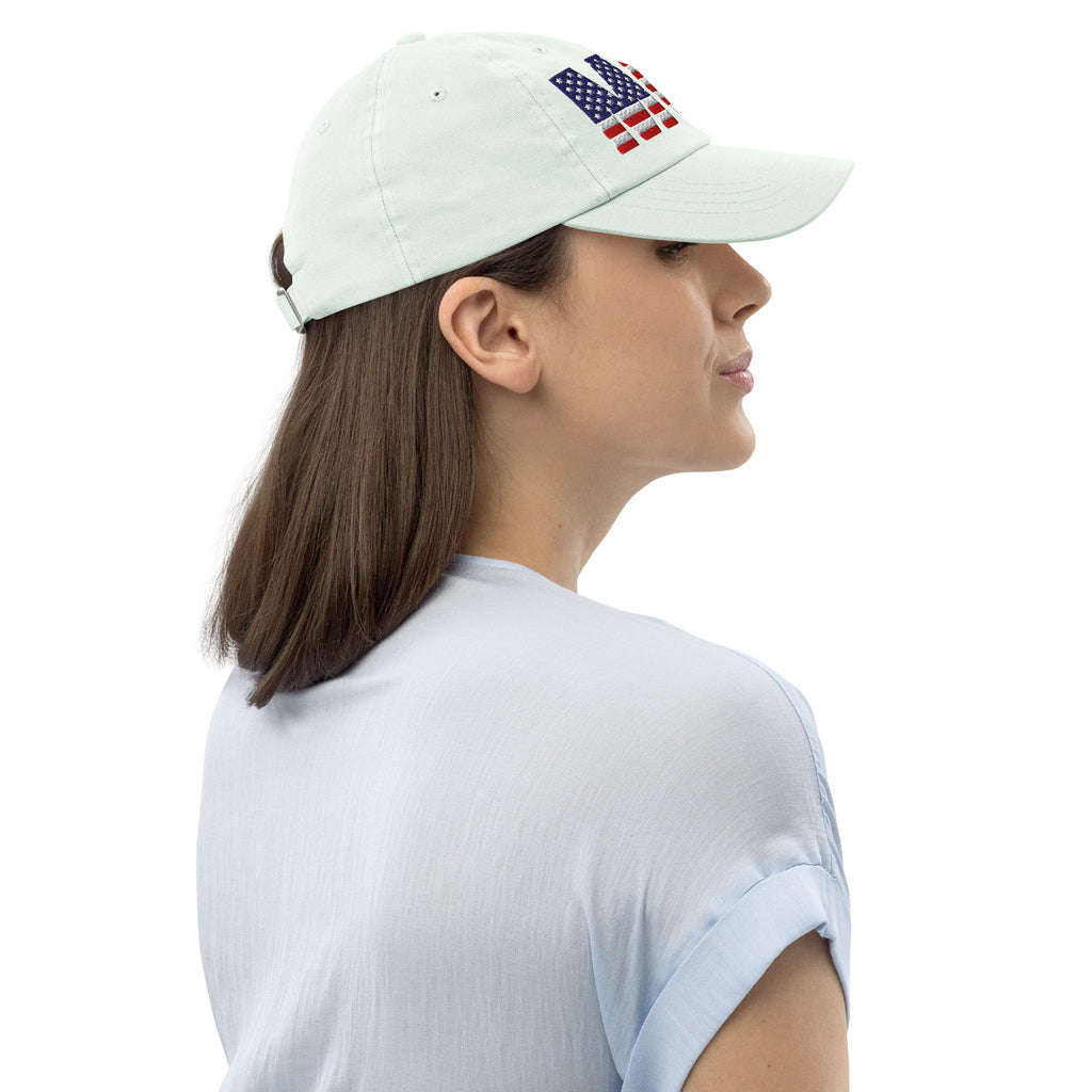 Mom USA - Pastel baseball hat
