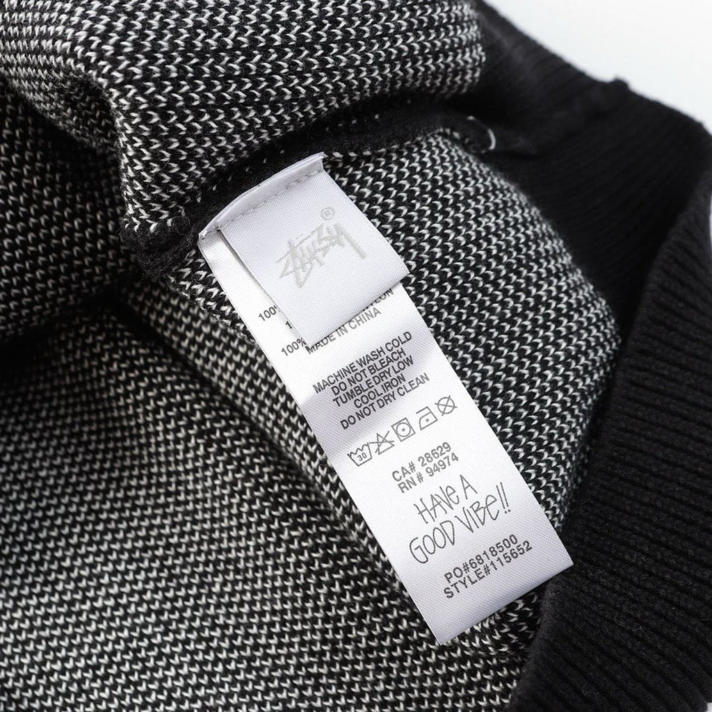 Stussy Stock Sweater – Black
