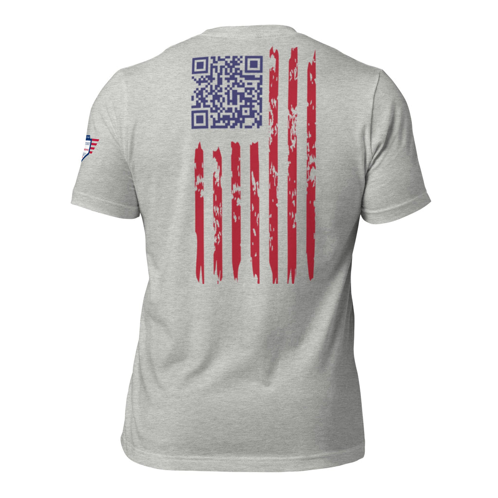 We the People easter-egg QR Code - Trump Dance - Unisex t-shirt